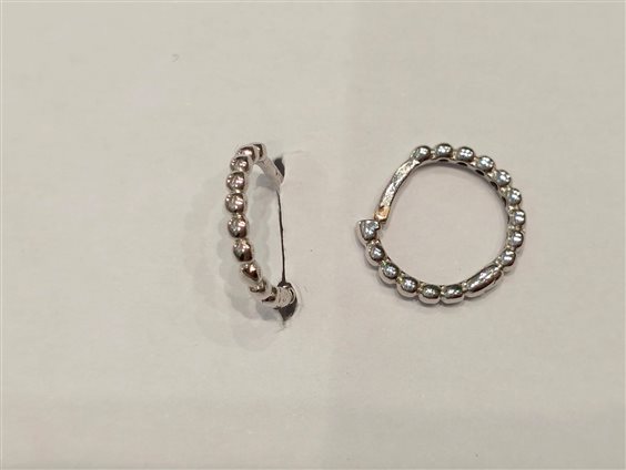 Orecchini Duezeta in Oro bianco OROBFSCHAIAVMART2Z12 - OROBFSCHAIAVMART2Z12